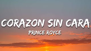 Prince Royce  Corazon Sin Cara LetraLyrics [upl. by Atlee369]