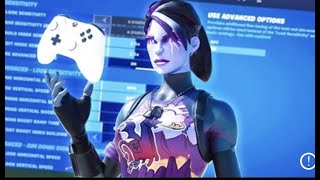 NEW BEST Controller Fortnite SettingsSensitivity For Console Players Chapter 2 Season 2 [upl. by Yenal]