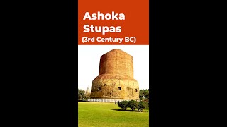 Ashoka Stupas 3rd Century BC shorts Vesak [upl. by Lonee383]