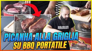 Picanha alla Griglia su Barbecue portatile  Lotus Grill Ricette Grigliare Duro [upl. by Yaja897]