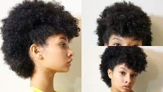 FROHAWK ON NATURAL HAIR [upl. by Ongun]