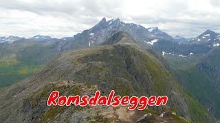 Fjelltur Romsdalseggen  Åndalsnes  20240719  4k [upl. by Brantley]