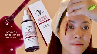 Careline Peeling Solution AHA  BHA [upl. by Suzan]