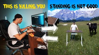 What 10 years of sitting did to my body  Why sitting is bad [upl. by Oznole771]