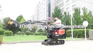 LANDWARD 1Ton Mini Excavators XT10 PRO Small Diggershorts miniexcavator [upl. by Let]