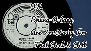 Bay City Rollers 1974 UK Single Shang A Lang  Are You Ready For That Rock amp Roll [upl. by Pazice111]