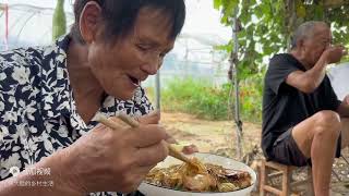 大锅饭飘香，猪肉炖粉条，共尝美味，重拾集体用餐的温暖记忆。 [upl. by Evol]