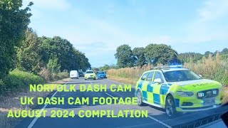 UK Dash Cam Footage Compilation August 2024  Dangerous Driving  Dodgy Drivers  UK Roads  UKDCF [upl. by Abih]