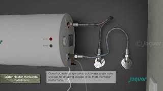 Jaquar’s Elena Horizontal Water Heater Installation  Jaquar [upl. by Catha]