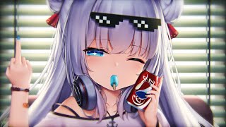 Nightcore  Mood Lyrics [upl. by Gibson]