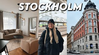 Moving to Stockholm Sweden 🇸🇪 my first impressions apartment tour amp exploring the city [upl. by Aviva]