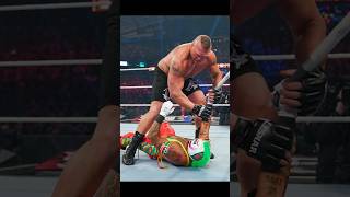 Brock Lesnar vs cain Velasquez 🔥🔥 shorts wwe [upl. by Magnuson]