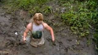 Man With Mullet Stuck In Mud [upl. by Enitsirk503]