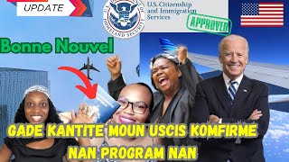 2 oct 2024 USCIS Ak CBP ONE Bay Bilan👂Bon Nouvel✈️Kantite Moun ki aprove nan Program Bieden nan [upl. by Alayne273]