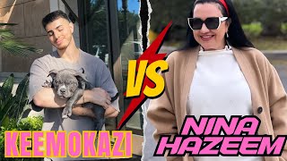 Keemokazi Nina Hazeem vs Kareem keemokazi Lifestyle Biography Net Worth Profession Age [upl. by Hairabez]