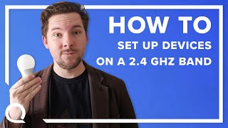 How to Set Up a Smart Home Device on a 24 GHz Network [upl. by Olmstead]