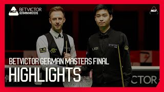 Judd Trump Beats Si Jiahui 105 to Win Third BetVictor German Masters Title 🇩🇪🏆 [upl. by Biggs]