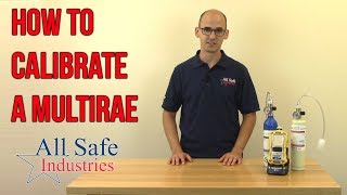 How to Calibrate a MultiRAE Gas Meter [upl. by Annaig]