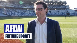 AFLW 2024 Fixture  Marcus King Interview [upl. by Ogeid815]