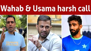 Reality of Wahab Riaz fight with Usama Mir [upl. by Llemert168]