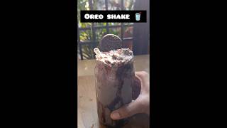 Instant Oreo shake 😋 food easyshake asmrcooking mukbang shake cookingshow [upl. by Eirrem]