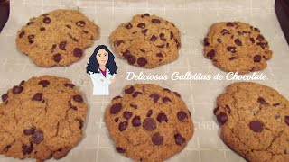 Deliciosas Galletitas de Chocolate con harina de Almendras GlutenFree🍪 [upl. by Ayekehs319]