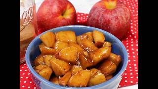 How to Make Cinnamon Apples  MY HEAVENLY RECIPES [upl. by Nevaed]