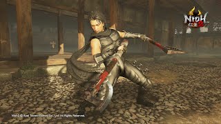 Nioh 2 Unique Specifications Of Hatchets DashAttack [upl. by Sirraj]