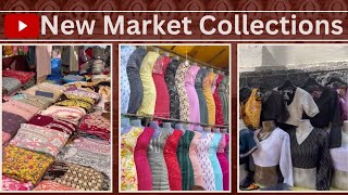 New Market Esplanade Durga Puja Collection  New Market Shopping Ankora [upl. by Hagep]