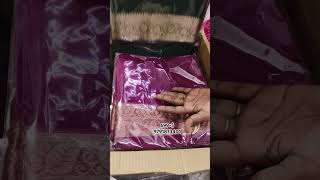 organza saree latest design 9791873401 fashion indianattire [upl. by Aihsemak]