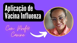 Aplicação de Vacina Influenza [upl. by Brookner]