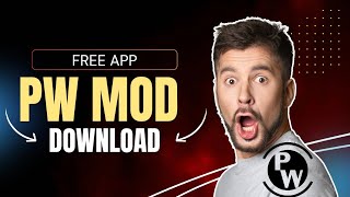 PW MOD APK  ALPHA STUDY NO ADS MOD APK  PHYSICS WALLAH MOD APP [upl. by Analem]