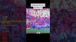 Chiefs win on blocked kick vs the Broncos nfl football fyp chiefs espn fyp [upl. by Ajani]