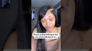 Ekane Crying On Ig Live About Her Kids EMOTIONAL [upl. by Notnek]