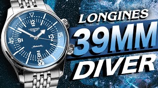 Has Longines Perfected The 39mm Legend Diver  Return of MidSize Watches [upl. by Stedt]