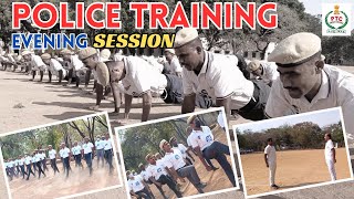 EVENING TRAINING SESSION IN PTC AMBERPET 2024 BATCH  TS CONISTABLE LATEST UPDATES  tslprb [upl. by Divad]