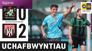 Uchafbwyntiau  Highlights Aberystwyth 02 Y Fflint  JD Cymru Premier [upl. by Dlonyar528]