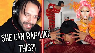 MEGAN DISSED NICKI HISS Reaction  Megan Thee Stallion [upl. by Poore]