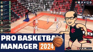 PRO BASKETBALL MANAGER 2024  PRONTO PARA GERENCIAR E TREINAR UM TIME DE BASQUETE [upl. by Firman96]