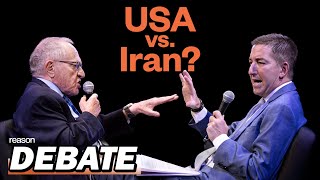 Glenn Greenwald and Alan Dershowitz Debate Bombing Iran [upl. by Akeihsat592]