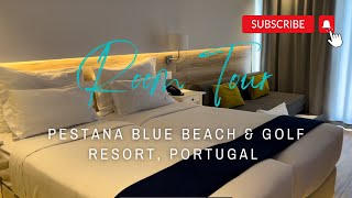 QUICK HOTEL ROOM TOUR  Pestana Blue All Inclusive Beach amp Golf Resort Alvor Portugal  DESIGN HIGH [upl. by Inait]