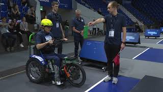 BCIT MAKE Jaimie Borisoff – Wheelchair Race CYBATHLON 2024 [upl. by Bernetta522]