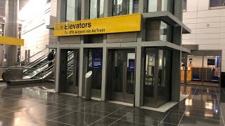 KONE Glass Elevators At The Jamaica StationJFK Airport AirTrain Lobby In Jamaica NYC 11262021 [upl. by Felton492]