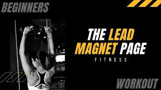 The Lead Magnet Page  Fitness Trainer Landing Page [upl. by Isiah]