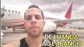 COMO É VIAJAR DE LUANDA AO LUBANGO COM A TAAG ANGOLA AIRLINES NO BOEING 737700 [upl. by Peddada]