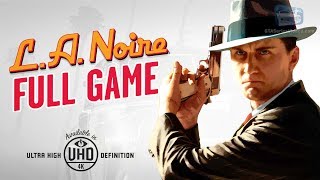 LA Noire  Full Game Walkthrough in 4K [upl. by Jephthah]