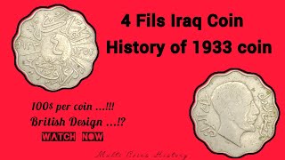 4 Fils Iraq Coin History  MULTI CONS HISTORY [upl. by Oznola]