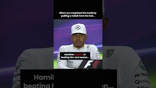 When Lewis Hamilton was unaware of Nico Rosbergs decision to retire from Formula 1 [upl. by Benildas599]