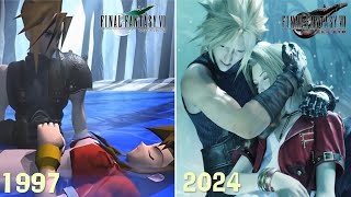 Aeriths Death Scene Original vs Remake  Final Fantasy 7 Rebirth 1997 vs 2024 [upl. by Rusel]