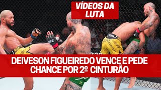 LUTA DEIVESON FIGUEIREDO VENCE MARLON VERA NO UFC ABU DHABI E PEDE CHANCE POR 2º CINTURÃO [upl. by Nosae882]